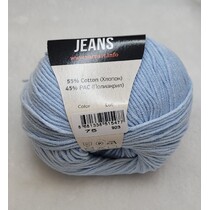 Jeans - světle modrá č.75