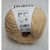 Jeans - béžová, písková č. 07