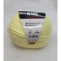 Jeans - světle žlutá č.67