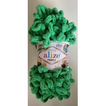 Alize puffy - zelená č.778